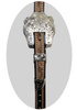 "CE Classic" Show Kopfstück - Sterling Silver Coated - 1 Ohr - AS6009