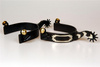 BS / GS Sporen - Black Steel mit German Silver