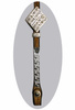 CE Classic Show Kopfstück - Sterling Silver Coated - 1 Ohr - AS6007