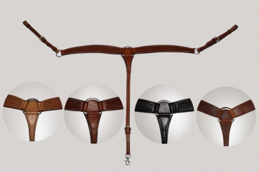 EE Tack Vorderzeug . HARNESS in GLATT oder PUNZIERT in HELL / MITTEL / DUNKEL