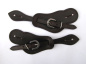 "EE" Sporenriemen - Dark Brown - OILED - V-163