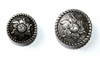 "ILC" Concho with Chicago Screw - ROUND / FLOWER - 2 versch. Größen (7407-05 u. 7408-06)