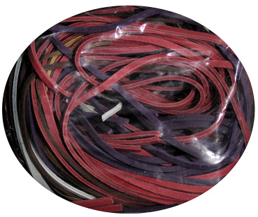 "WEAVER" Leather Laces – 1 lbs / 453gr.