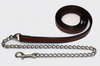 EE Tack Premium Show Halfter - SILBER - mit Führleine - MITTELBRAUN - COB Size