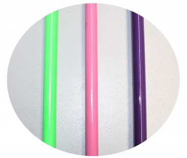 Carrot Stick - Kontaktstock mit Seil und Lederenden - 3 versch. Farben - Minimum Abnahme 10 Stück
