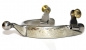 KS SS Engraved Ball Short End Spurs (35054)