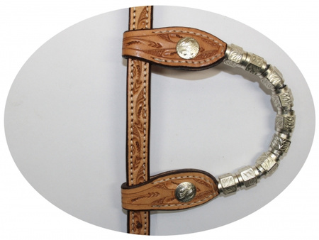 "EE Tack" Kopfstück Einohr - SHOW - Hell - L-129