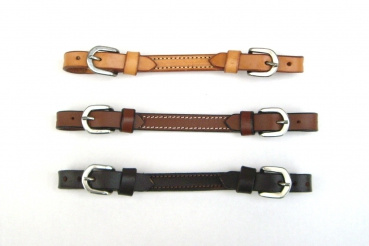 "EE Tack" - Kinnriemen - US Leder - 3 Farben - Two Buckle