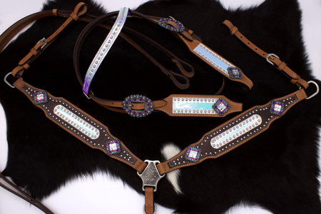 hologramowy zestaw lptrick bridle + napierśnik