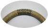 Rawhide Bosal - 36 Plaited - G-151 - Black / Natural