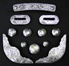 12 Piece Silver Saddle Set - #883
