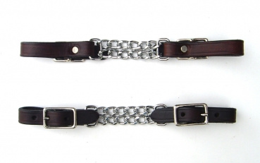 BCL Double Curb Chain – 5/8´´- DARK OILED