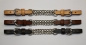 "EE Tack" Kinnketten - Show -  Stones on Buckle & Chain - 3 Farben
