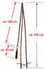 Flat Harness Romal Reins - G-159