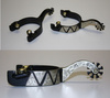 KY Show Sporen - Black Steel mit Silver