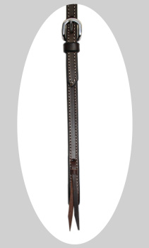"EE Tack" Kopfstück - Stirnband - V-146 - DARK OILED