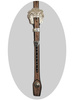 "CE Classic" Show Kopfstück - Sterling Silver Coated - 1 Ohr - AS6009
