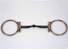 D-Ring Snaffle Bit - SS Ringe - BS Mundstück - 5 '' oder 5,5 ''