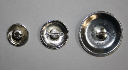 "ILC" Concho with Chicago Screw - Round / ROPE - 3 versch. Größen (794..-02)