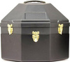 Double Hut Box - für zwei Hüte - BLACK
