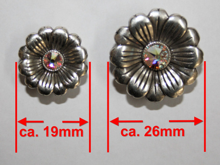 "ILC" Concho - Swarowski Crystal Floral - 2 Größen - (701003-0..)