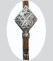 CE Classic Show Kopfstück - Sterling Silver Coated - 1 Ohr - AS6007