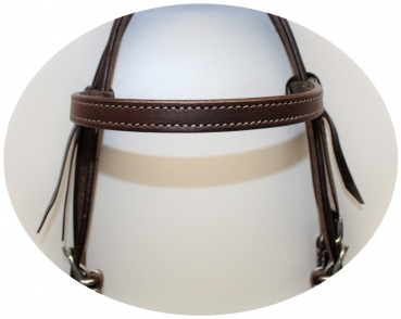 EE Tack Kopfstück Stirnband - Oiled - L-105