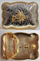 "ILC" Belt Buckle - Cowboy Rectangle - 70697-11