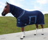 TOP SCORE Abschwitzdecke - Halsteil & Bauchlatz - BLAU - 76" bis 80"