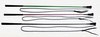 Carrot Stick - Kontaktstock mit Seil und Lederenden - 3 versch. Farben - Minimum Abnahme 10 Stück