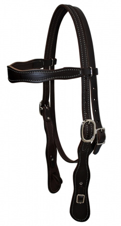 BCL COWBOY HEADSTALL - Stirnband - Stitched - NP Hardware