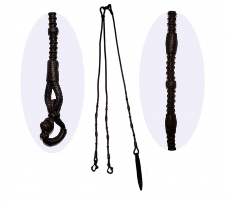 "CE" Romal Reins - Dark Brown Soft Leather