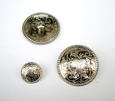 Concho with Chicago Screw – ¾´´ (19mm)