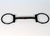 B. Allen D-Ring Snaffle Bit - Black Steel - 5 '' oder 5,5 '' Breite
