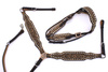 zestaw lptrick bridle + napierśnik z motywem kwiatowym