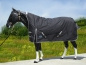 TOUGH HORSE - Regen Winterdecke - HALF NECK - 1200D - 300g filling - SCHWARZ - Größen 74´´(125cm) bis 80´´ (155cm)