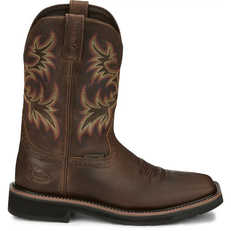 Western boots JUSTIN BOOTS Driller 11" Waterproof