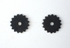 Sporenräder - Black Iron - Paarweise (2 Stück) - Durchmesser 26 mm