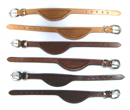 Hobble Strap´s - US Leder – Punziert - WX-7002 - Paarweise