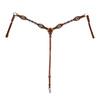 Breastcollar with blue diamond decorations