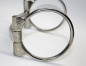 KS SS B. Allen D-Ring Snaffle – SS Roller - 5 '' oder 5,5 '' Breite (20441)