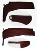 Chaps - ohne Fransen - gerader Schnitt - BRAUN - XS bis XL