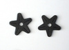 Sporenräder - Black Iron - Paarweise (2 Stück) - Durchmesser 32 mm