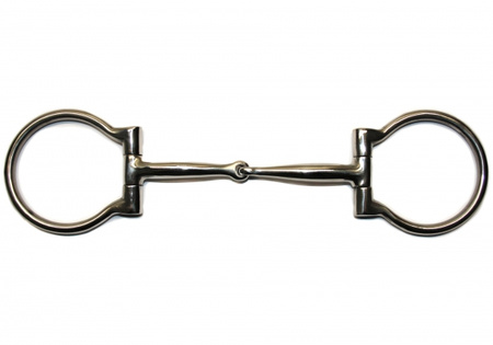 KS SS D-Ring Snaffle Bit - 5 '' oder 5,5 '' Breite (20436)
