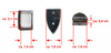 "ILC" Buckle Set - ROPED - 20mm (3/4´´) - 7346-02