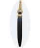 "CE" Romal Reins - Rawhide - Natur