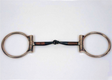 D-Ring Snaffle Bit - SS Ringe - BS Mundstück - 5 '' oder 5,5 ''