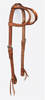 EE Tack Harness Kopfstück - Herman Oak Leather - Doppeleinohr