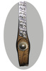 CE Classic Show Kopfstück - Sterling Silver Coated - 1 Ohr - AS6007