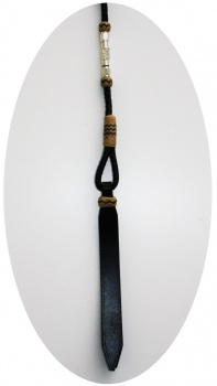 Romal Reins - mit Silber - DUNKEL - Extra Heavy